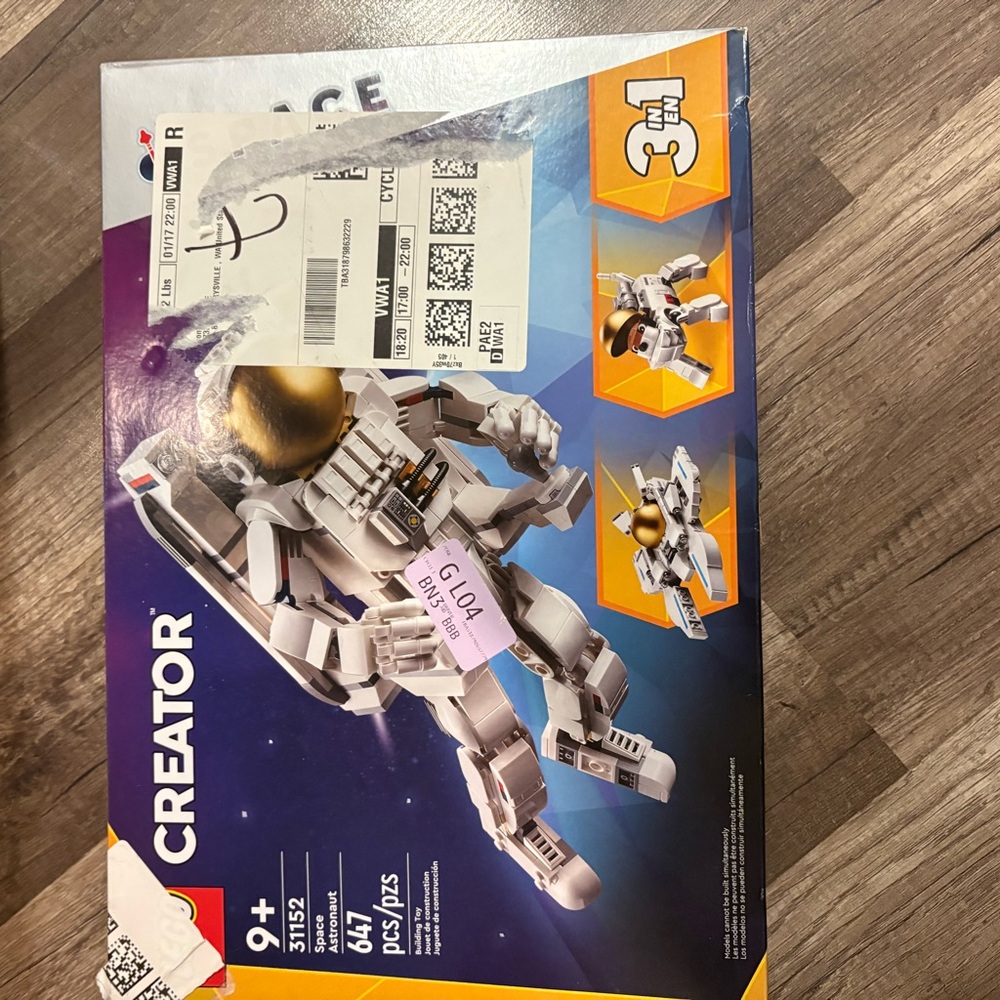 LEGO Creator Astronaut Adventure Set - White and Gold